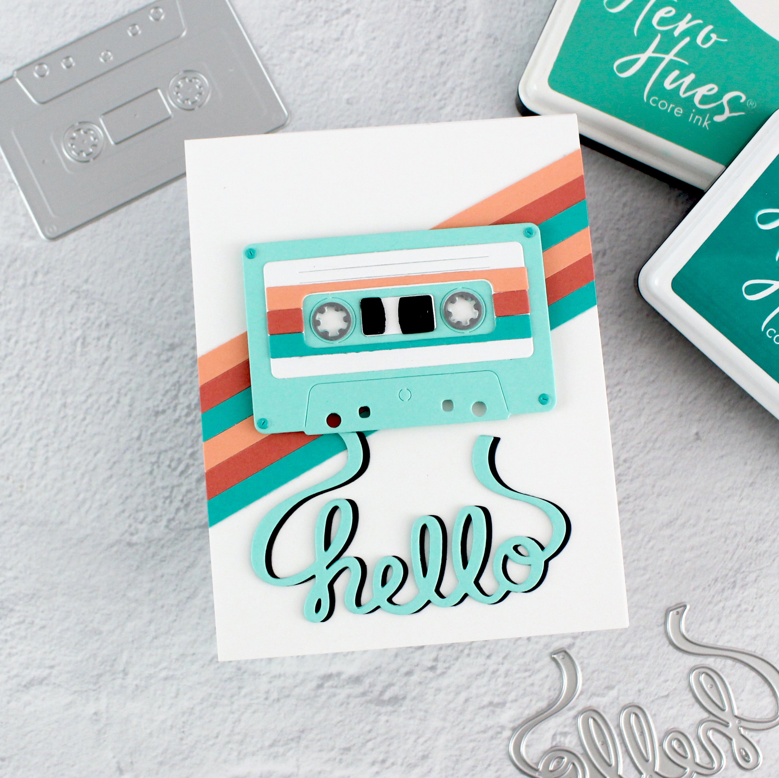 Mix Tape Die Set of the Month - July 2025 – Hero Arts