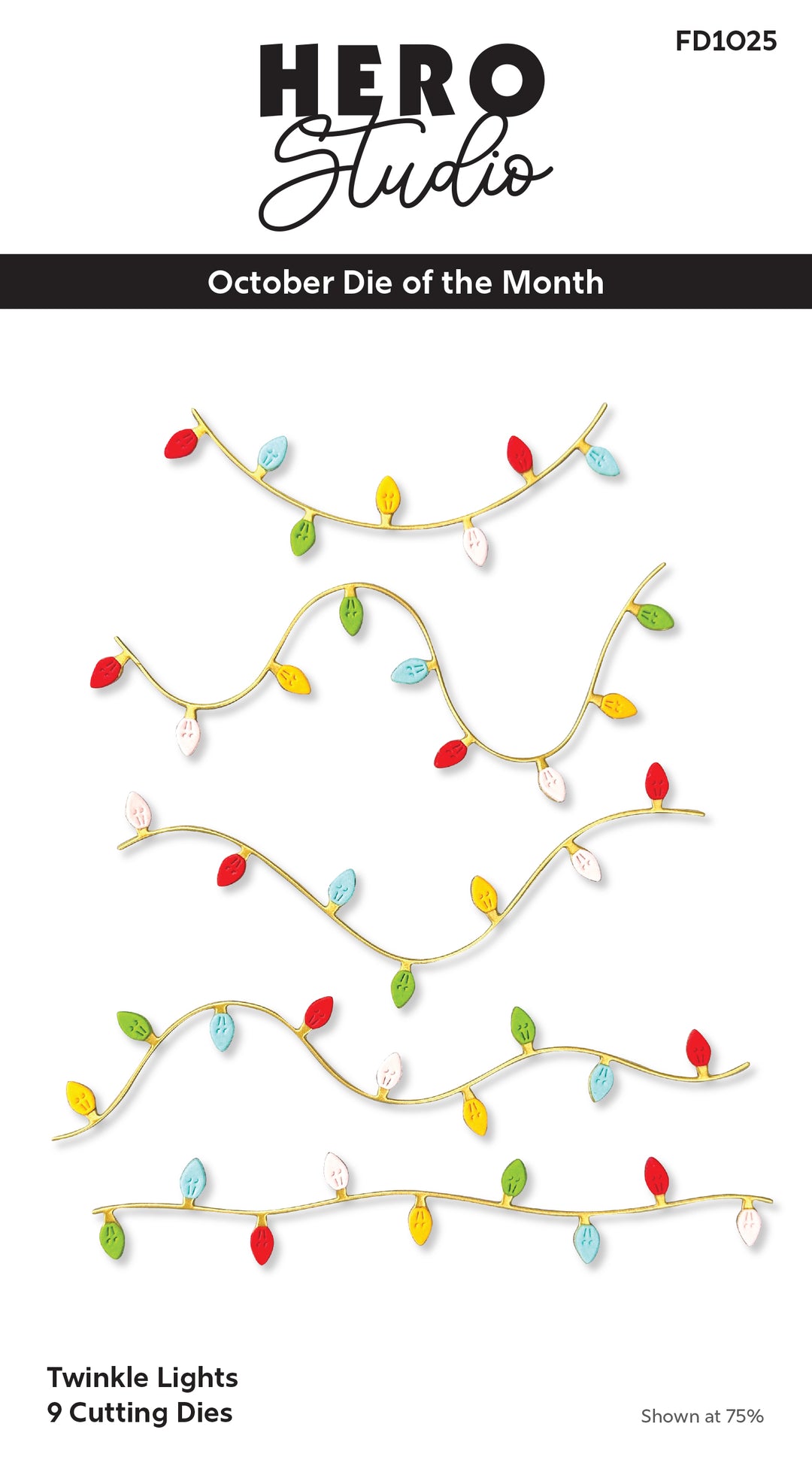 Twinkle Lights Die Set of the Month - October 2025