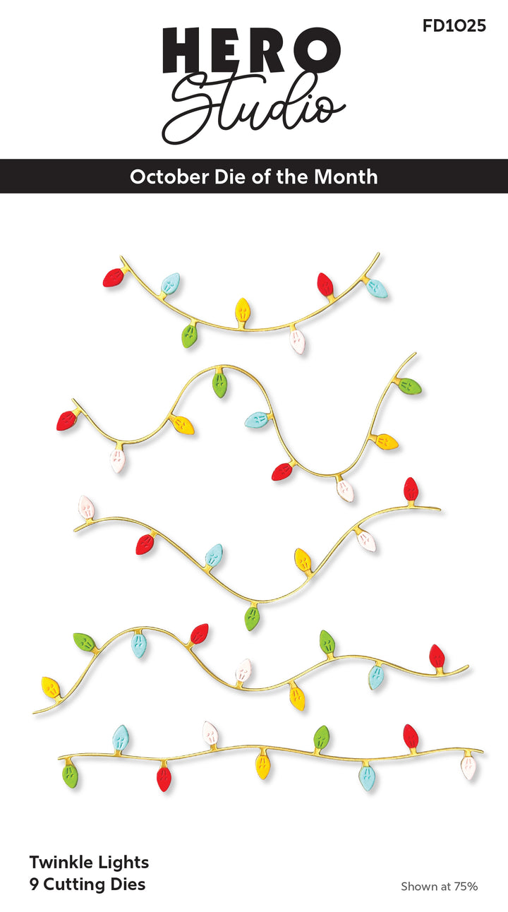 Twinkle Lights Die Set of the Month - October 2025
