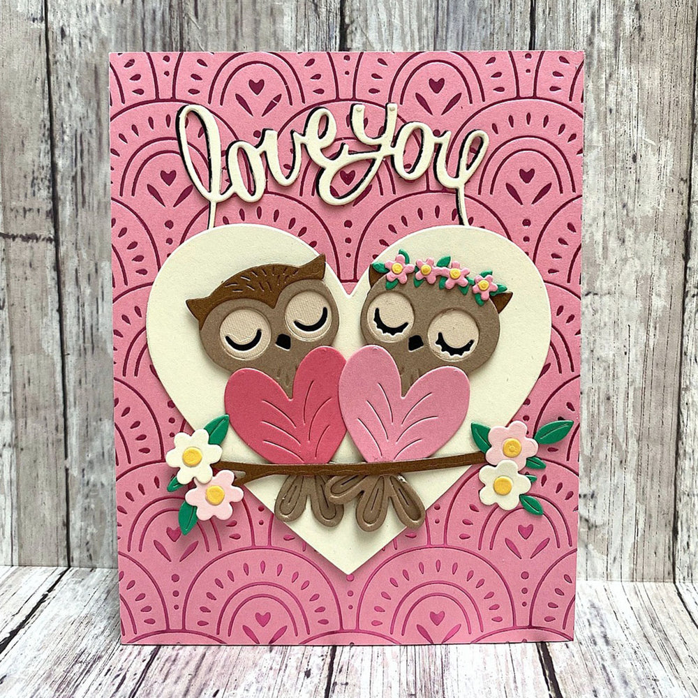 Soft Hearted - Glimmer Hot Foil Kit of the Month (Plates & Die Only)