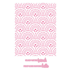 Soft Hearted - Glimmer Hot Foil Kit of the Month (Plates & Die Only)