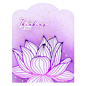 Tropical Bloom - Glimmer Hot Foil Kit of the Month (Plates & Die Only)