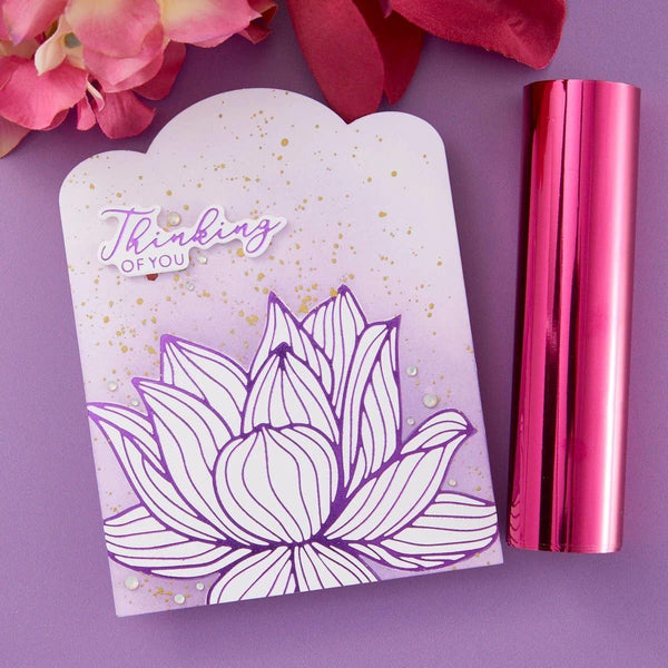 Tropical Bloom - Glimmer Hot Foil Kit of the Month (Plates & Die Only)