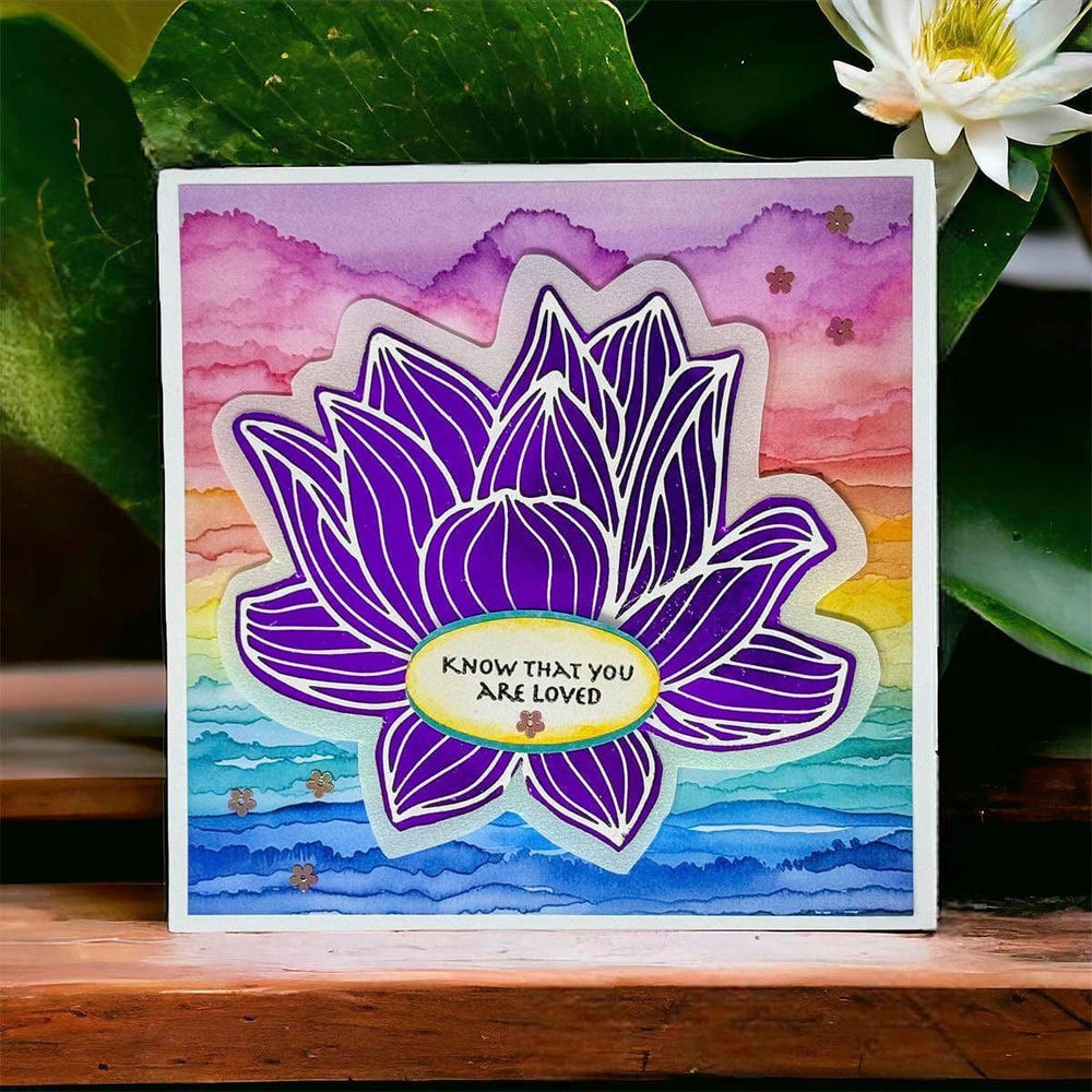 Tropical Bloom - Glimmer Hot Foil Kit of the Month (Plates & Die Only)