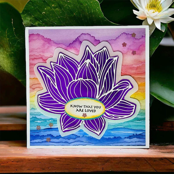 Tropical Bloom - Glimmer Hot Foil Kit of the Month (Plates & Die Only)