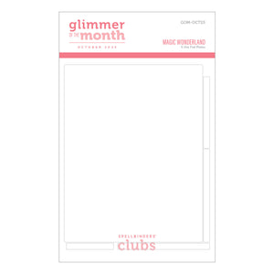 Magic Wonderland  - Glimmer Hot Foil Kit of the Month (Plates & Die Only)