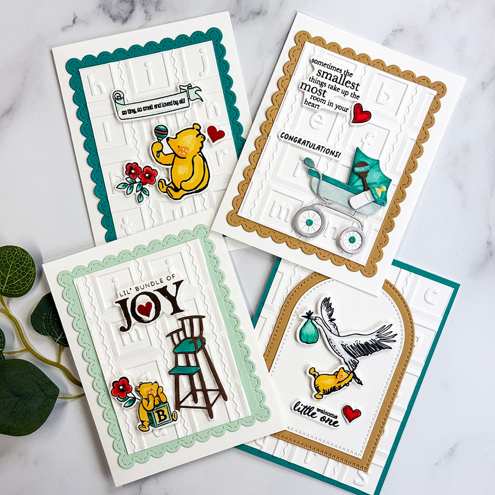 Baby Accessories Etched Dies with Simple Stories