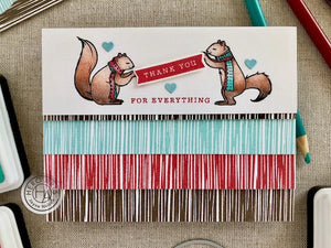 Christmas Squirrels Stamp & Die Set