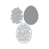 Happy Easter Letterpress + Foil & Cut