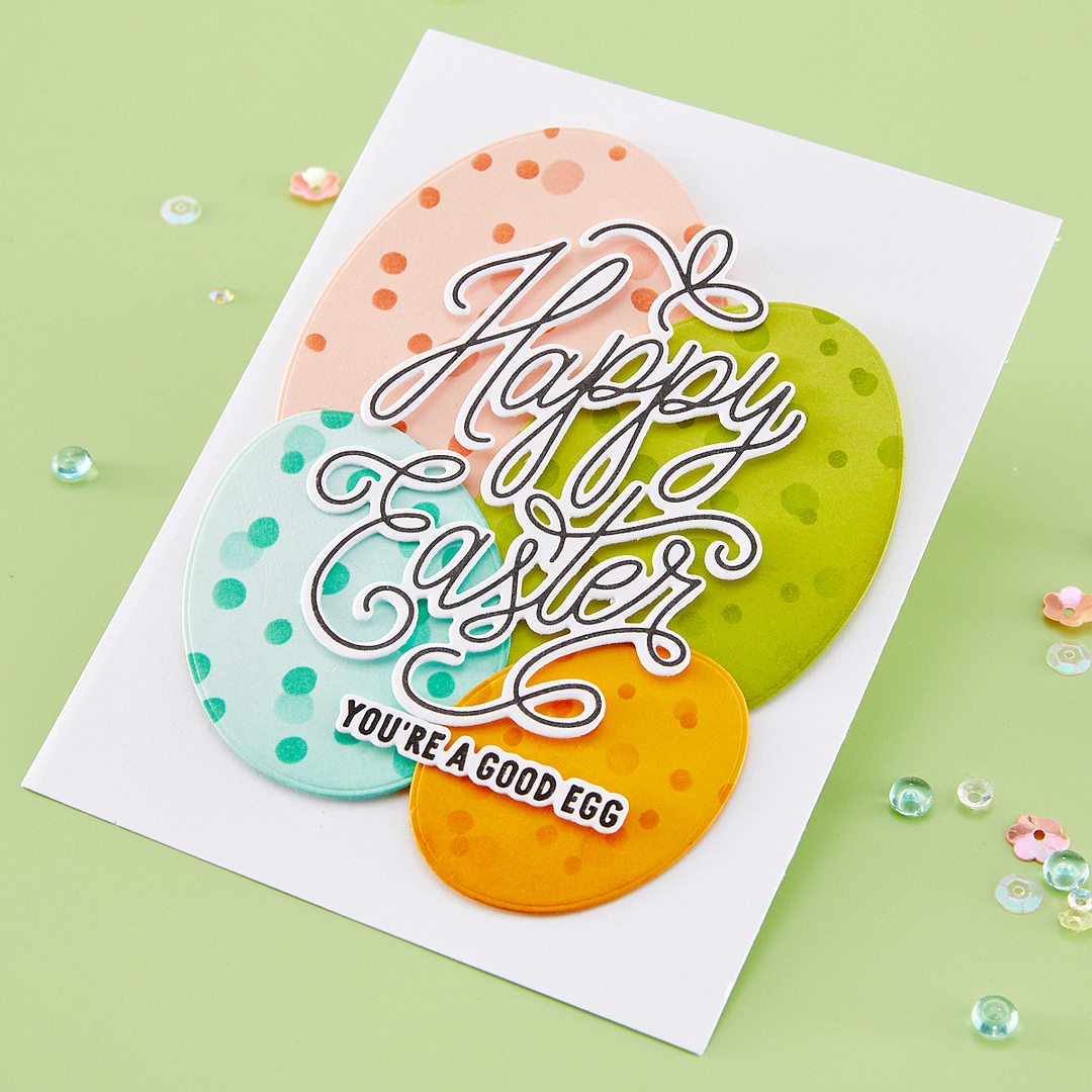 Confetti Layering Stencil Set
