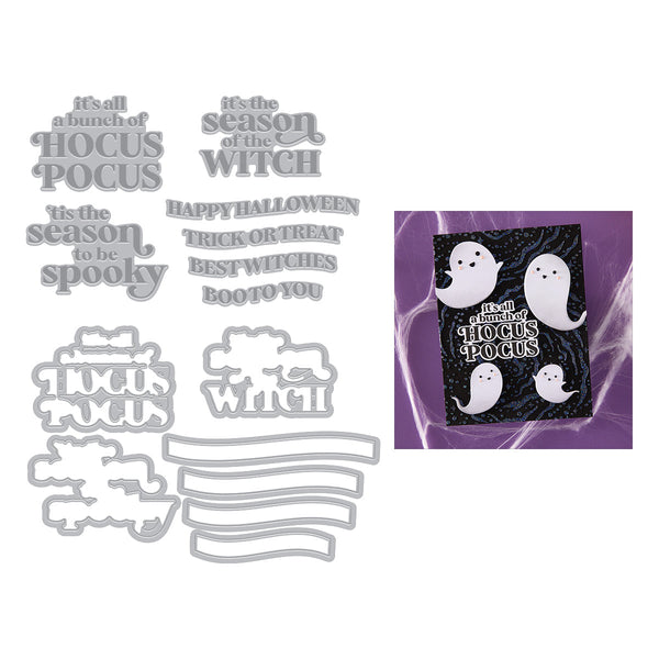 Spooky Season Letterpress + Foil & Die Set