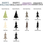HD143 O Christmas Tree Digital Kit