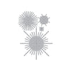 Starbursts Set Letterpress + Foil Plate from the Lovely LetterPress Collection