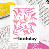 Hero Arts - Decorative Floral Letterpress + Foil Plate