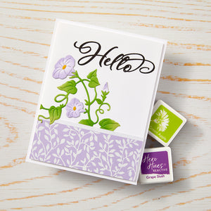 Hello & Thank You Letterpress+ Foil Plates