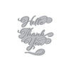 Hello & Thank You Letterpress+ Foil Plates