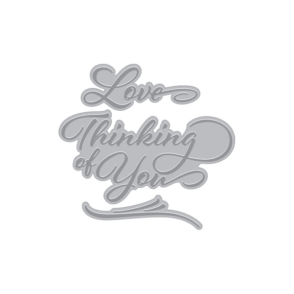 Love & Thinking of You BetterPress + Foil Plates