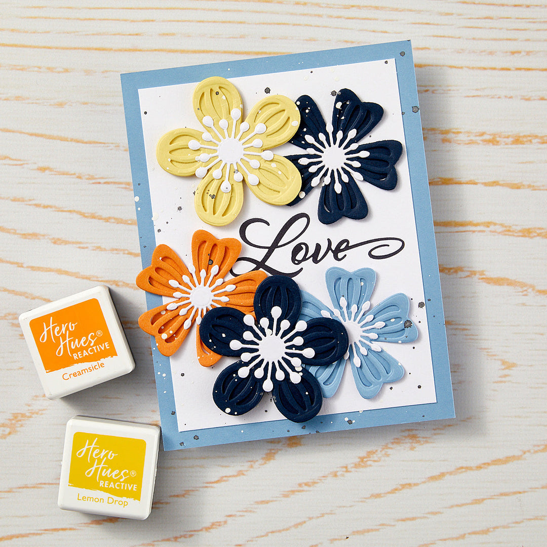 Love & Thinking of You BetterPress + Foil Plates from the Friendship Blooms Collection