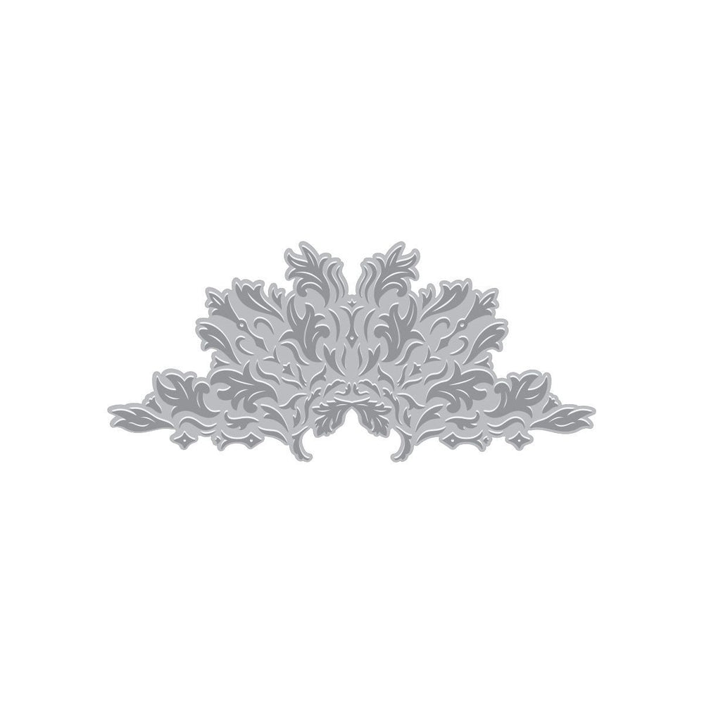 Hero Arts - Lavish Flourish Letterpress + Foil Plate