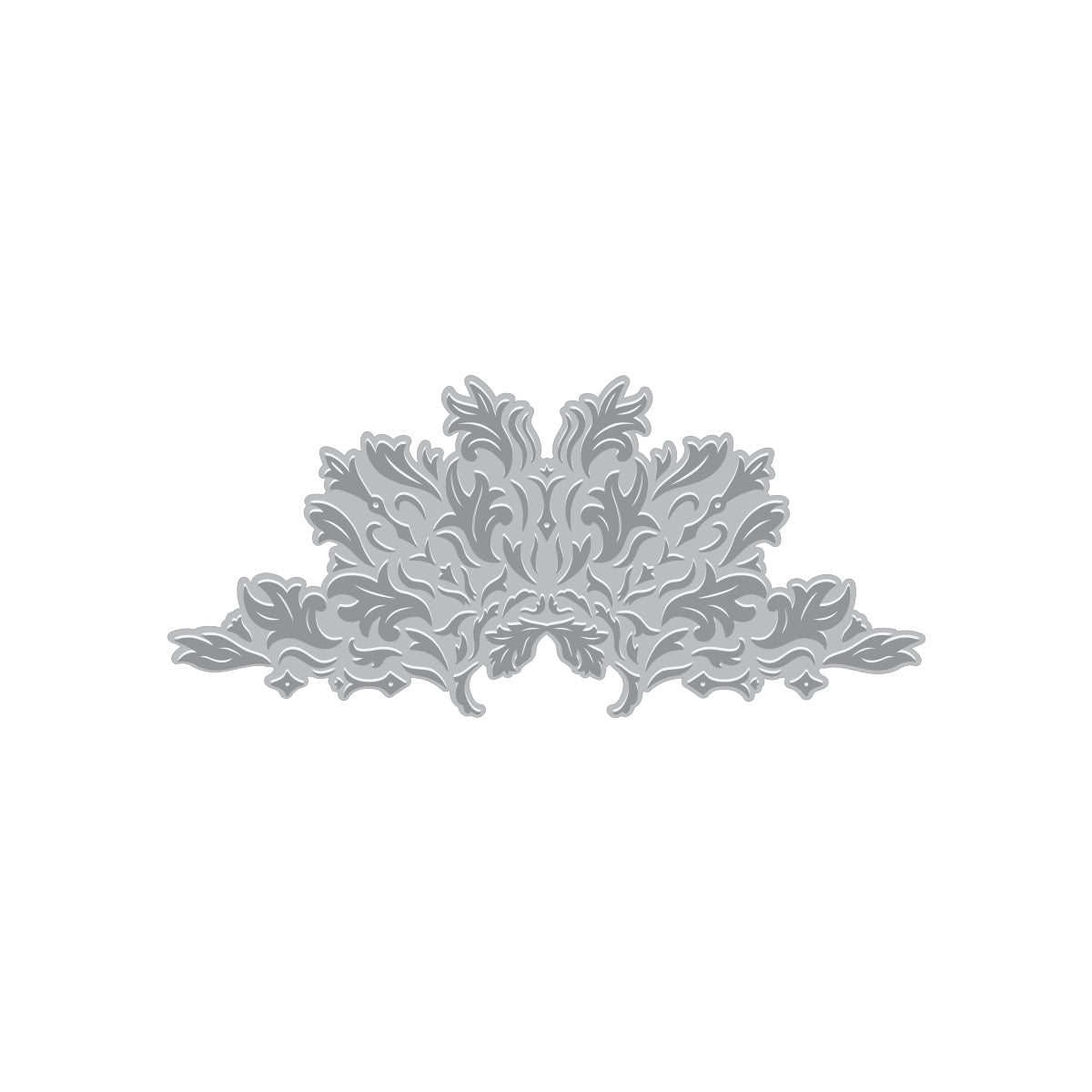 Hero Arts Lavish Flourish Letterpress + Foil Plate | Hero Arts