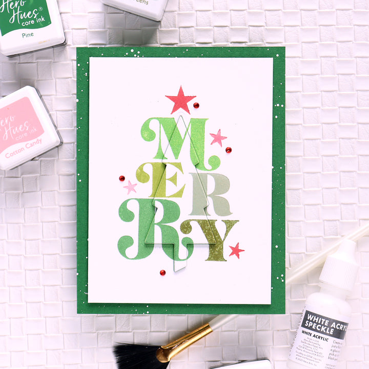 Hero Arts White Acrylic Speckle Ink