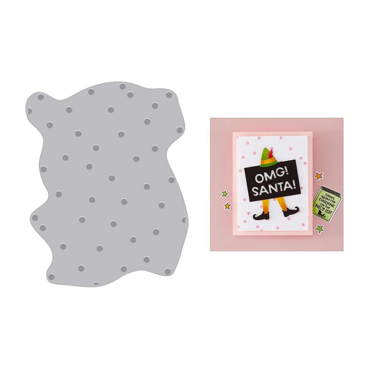 Celebration BetterPress + Foil Plate from the Yule Fuel Collection