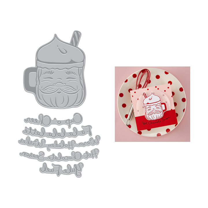 Cup of Cheer Letterpress + Foil Plates