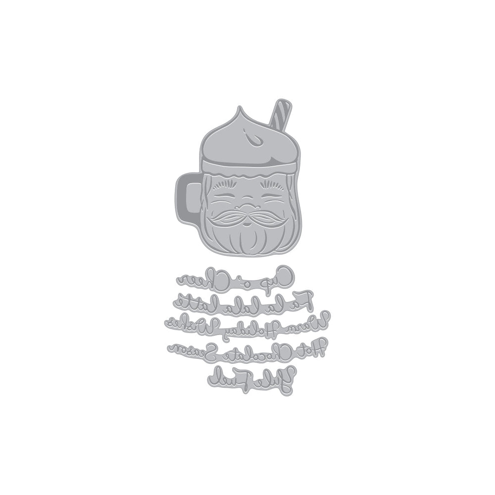 Cup of Cheer Letterpress + Foil Plates