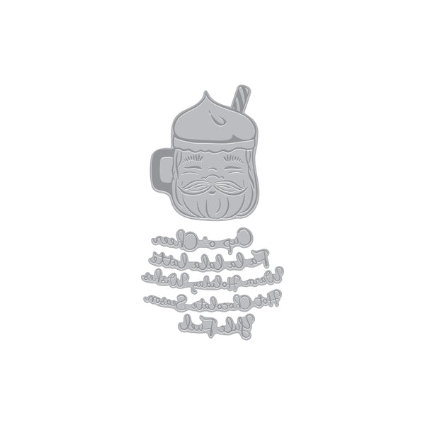 Cup of Cheer Letterpress + Foil Plates