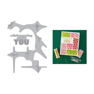 Wrap it Up Letterpress + Foil Plates with Placement Guide