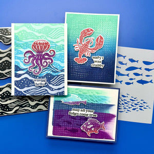 Under The Sea Stamp & Die Bundle by Simon Hurley