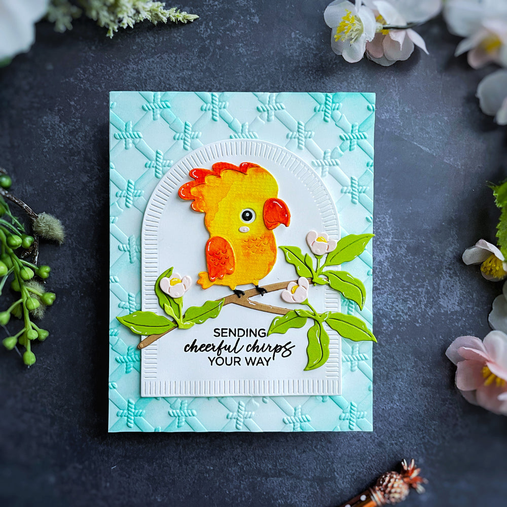 Spread Your Wings Sentiments Clear Stamp Set