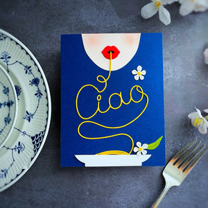 Ciao Spaghetti Etched Dies