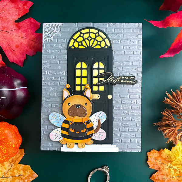 Spellbinders Exclusive: Buzzy Pup-Bee Etched Dies