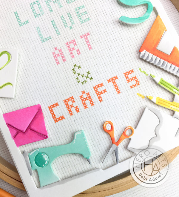 Crafting Border Fancy with Frame Dies