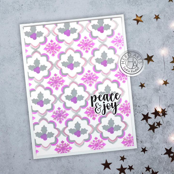 Winter Wonderland Layering Stencils of the Month - November 2024