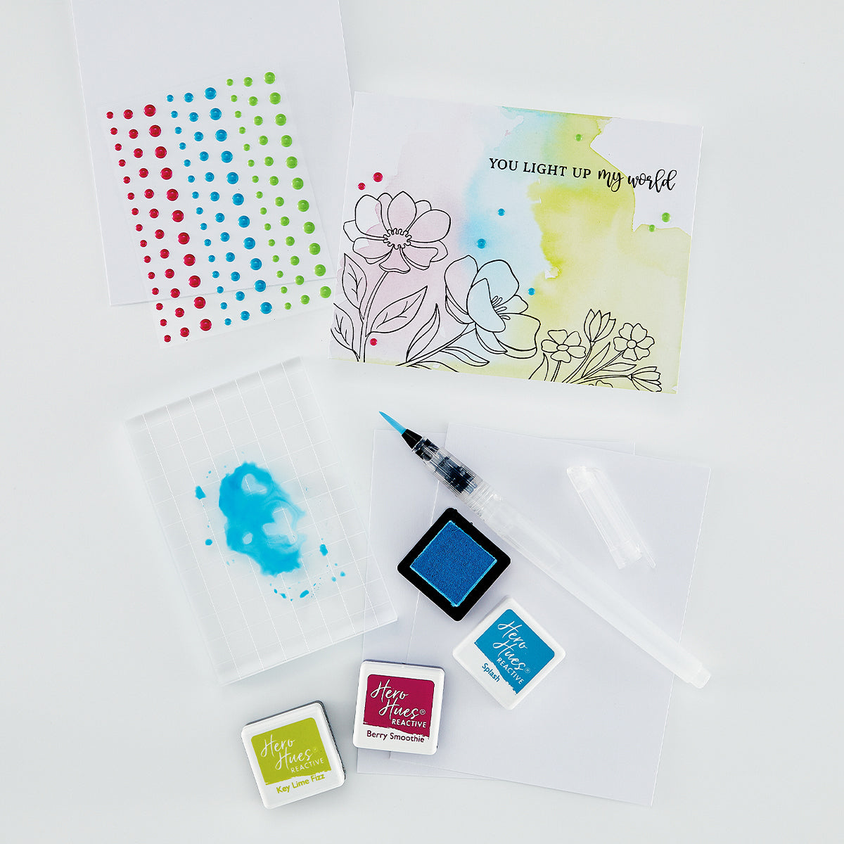 HERO ARTS Klare Stempel-Set „Joey“ – 11 Transparente Photopolymer-Stempel, 10,2 X 15,2 Cm