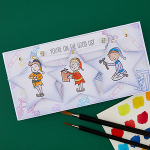 Elves at Work Clear Stamp Set by Josh Griffiths Studio