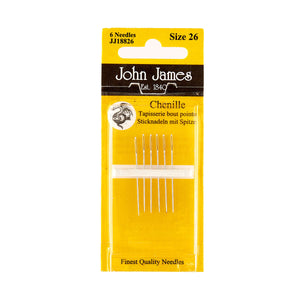 Colonial Needle John James Needles Chenille 26