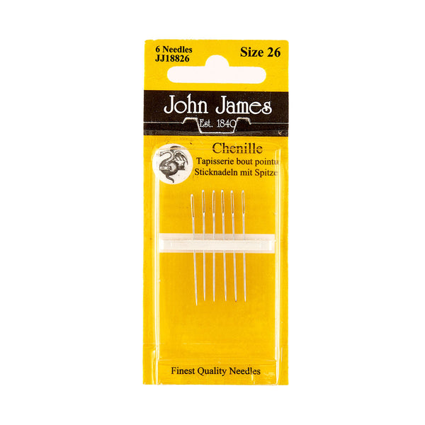 Colonial Needle John James Needles Chenille 26