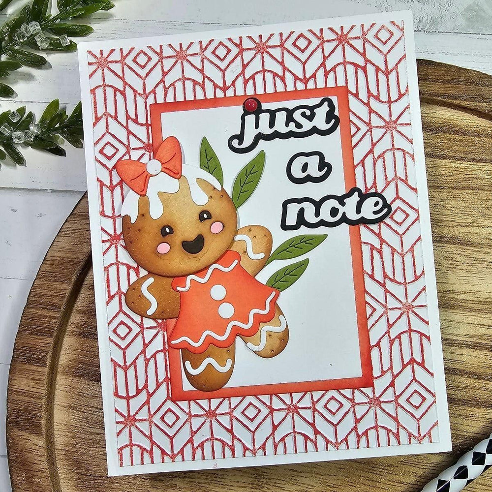 Dancin' Gingerbread Etched Dies