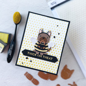 Spellbinders Exclusive: Buzzy Pup-Bee Etched Dies