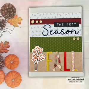 Autumn Archives Chipboard Die Cut Stickers by Kelly Bangs
