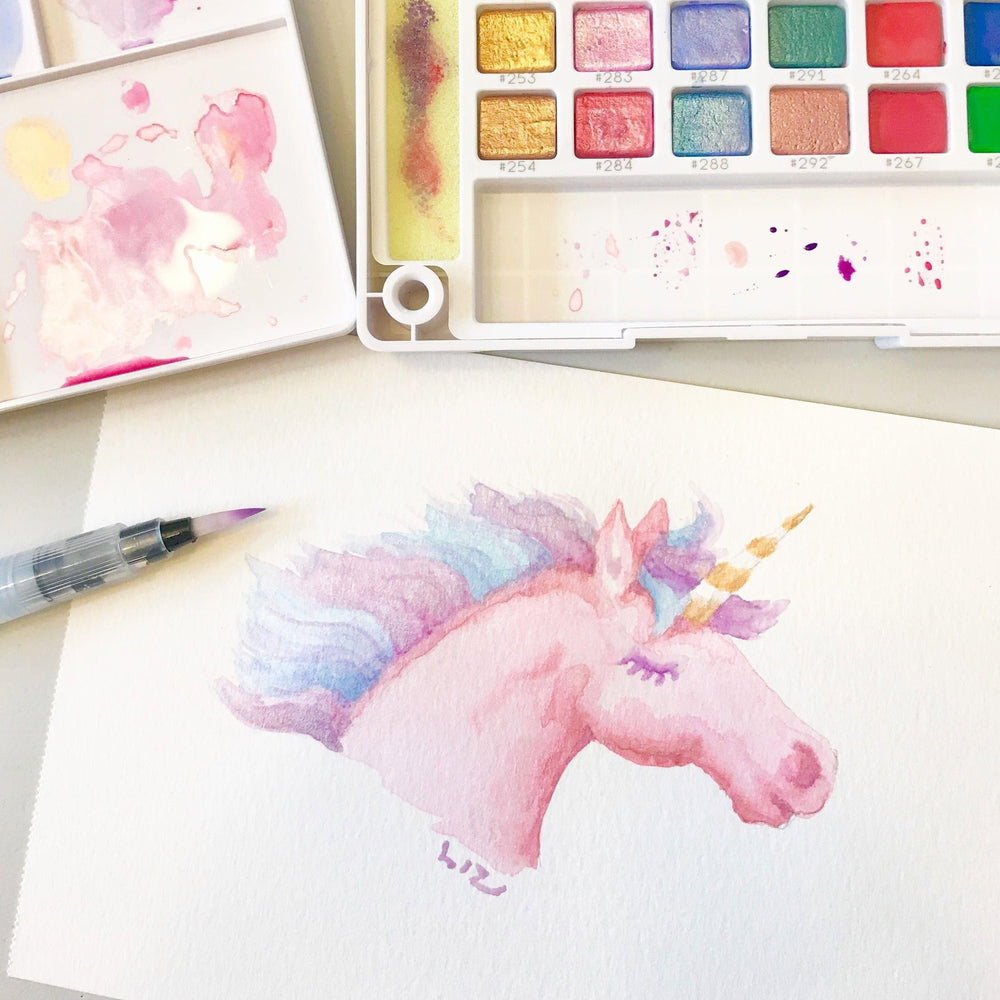Sakura Koi Watercolors CAC w/Brush - 24 colors