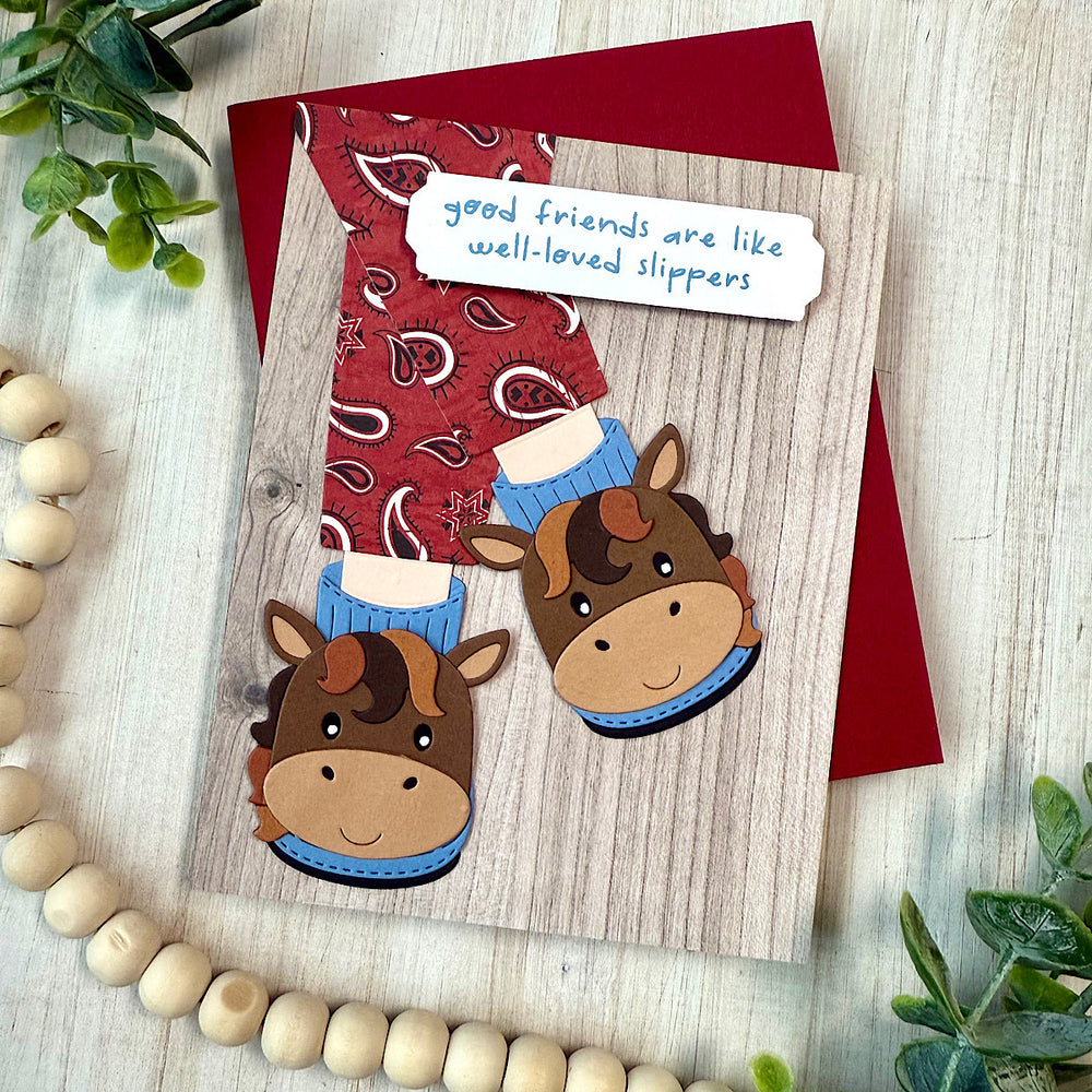 Exclusive - Cozy Toes Friends Stamp & Die Bundle