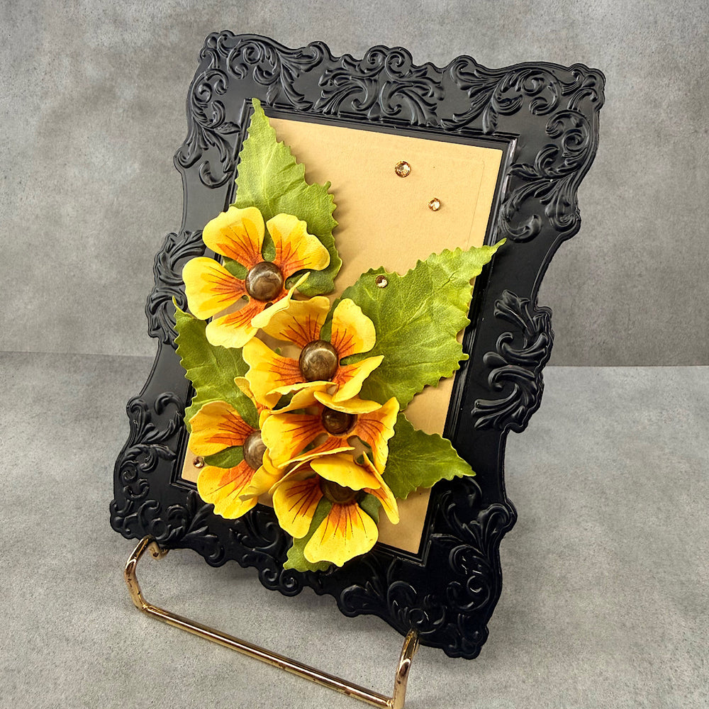 Black-Eyed Susan Vine Etched Dies by Susan Tierney-Cockburn