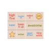 Gold Star Woodblock Stamp Set