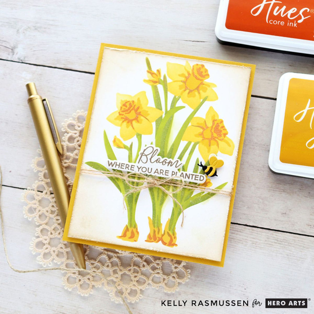 Daffodils - February 2025 Layering Stencils of the Month