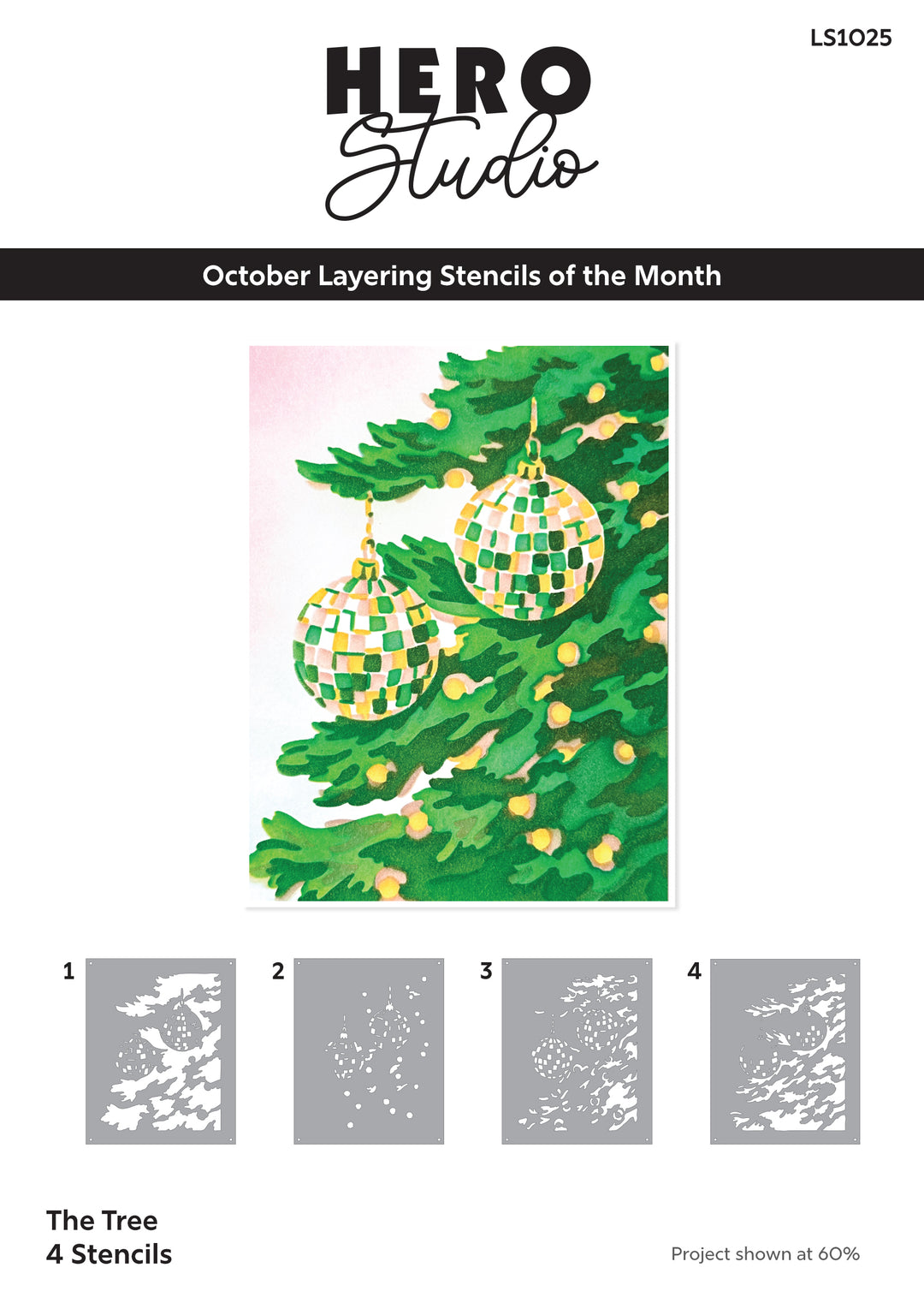 The Tree Stencils of the Month - October 2025