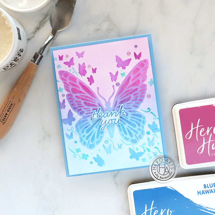 Butterflies - December 2024 Layering Stencils of the Month